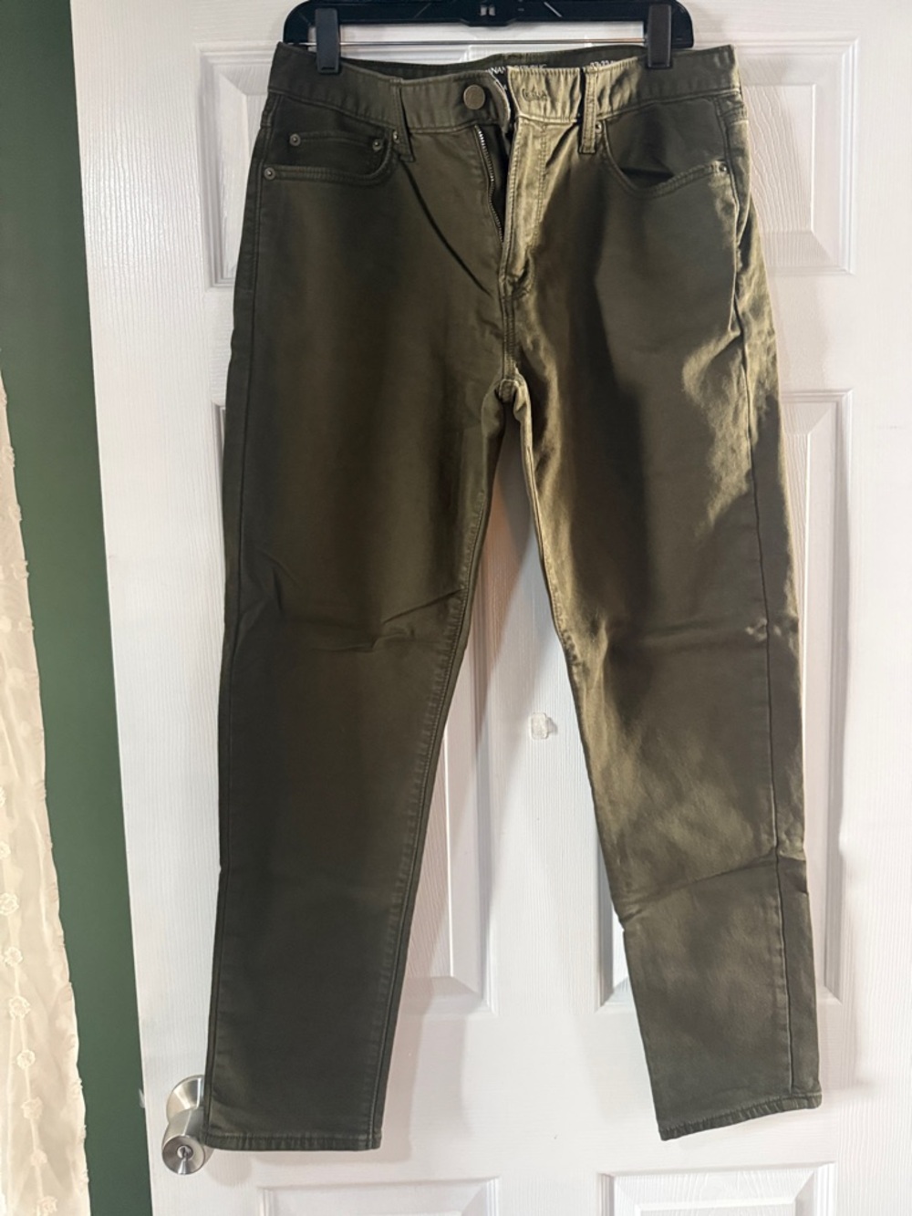 Banana Republic Olive Green Chinos